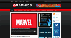 Desktop Screenshot of graphicsmagazine.com